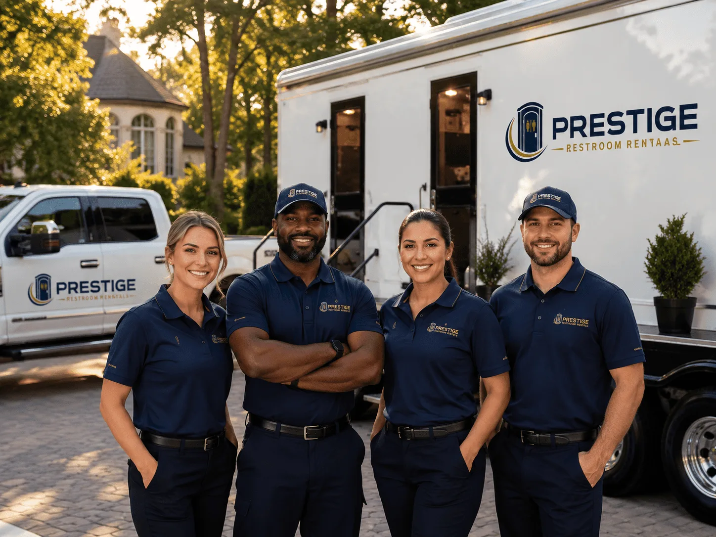 Trusted Luxury Portable Restrooms company in Ringle, WI